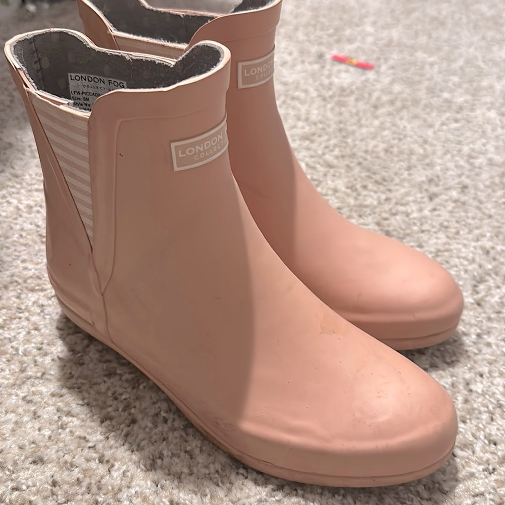 Pink London Rainboots